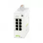 WAGO 852-1812 Lean-Managed-Switch 8 Port 1000Base-T Gaiši pelēks