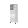 Skapis ABETO 60x40x176.5 cm balts/glancēti balts