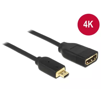 HDMI vads DeLOCK 0,2 m HDMI-A/HDMI Micro-D