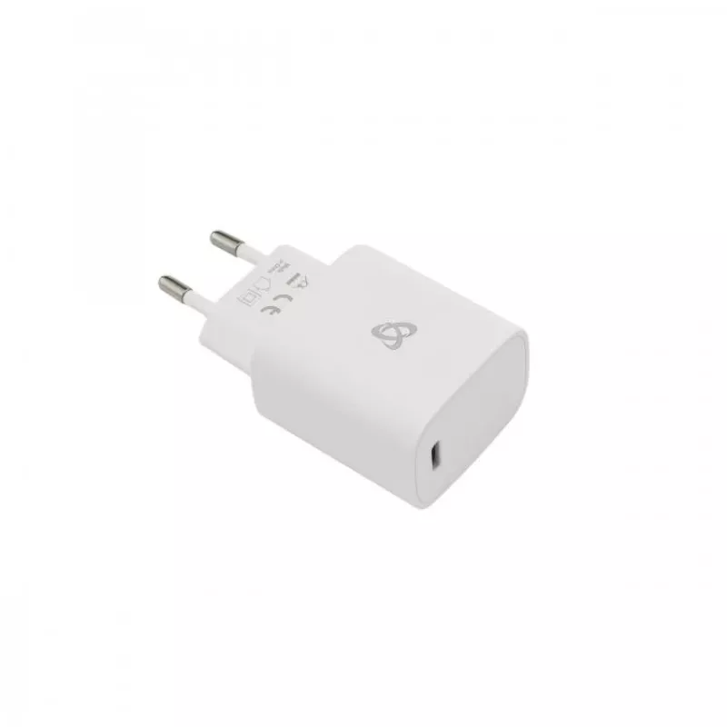 Sbox HC-120 USB Type-C mājas lādētājs balts