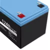 Qoltec LiFePO4 litija dzelzs fosfāta baterija 12,8 V 12 Ah 153,6 Wh ar BMS