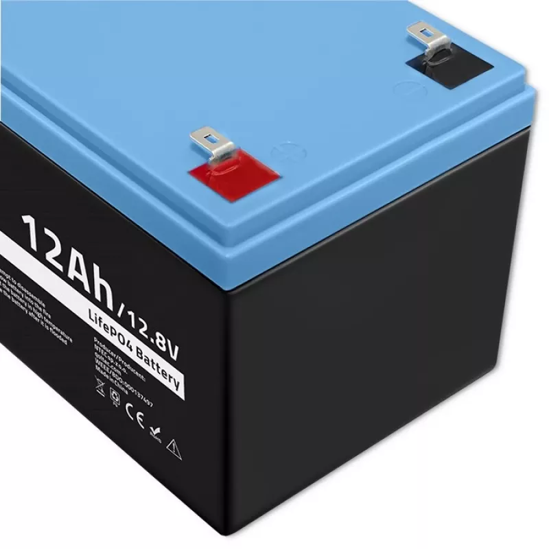 Qoltec LiFePO4 litija dzelzs fosfāta baterija 12,8 V 12 Ah 153,6 Wh ar BMS