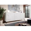 MARMO 3D kumode 200x45x80,5 cm balts matēts/marble balts