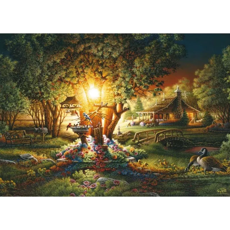 Terry Redlin: Magnificent Spring Glow, Puzzle 1000 detaļas