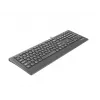 Vadu tastatūra NATEC BARRACUDA ES — kompakts izkārtojums, membrānas slēdži, USB savienojums