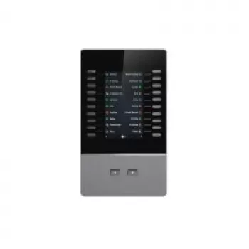 Grandstream GBX20 paplašinājuma modulis ar LCD un funkciju taustiņiem, pelēks