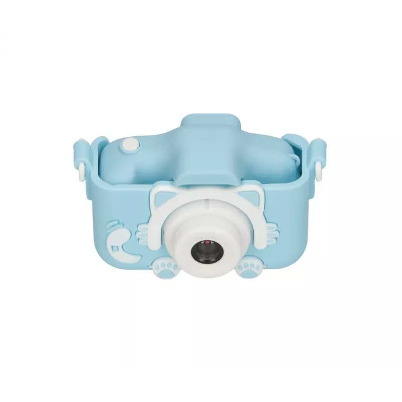 Bērnu digitālā kamera Extralink H27 Single Blue — 1080P 30 kadri/s, 2,0 collu ekrāns