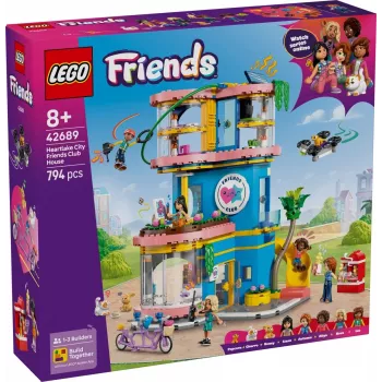 Blocks Friends 42689 Heartlake City Draugu kluba nams