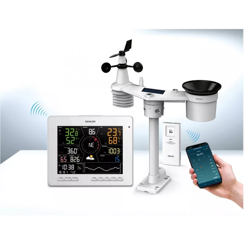 Laika stacija SWS 16600 WiFi 7 in 1