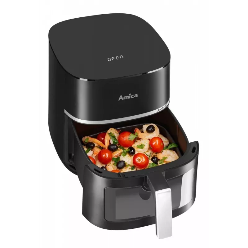 Gaisa fritieris AMICA AFM 6020 — 7 L ietilpība, 1800 W, regulējama temperatūra un taimeris