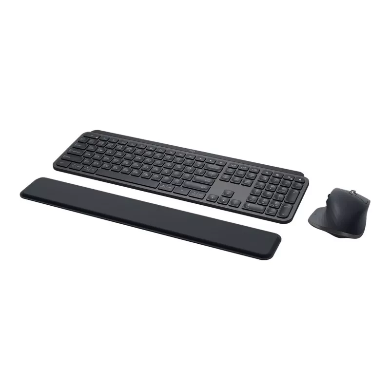 Logitech MX Keys combo for Business Gen 2 tastatūra ar peli Office RF Wireless + Bluetooth AZERTY franču Graphite
