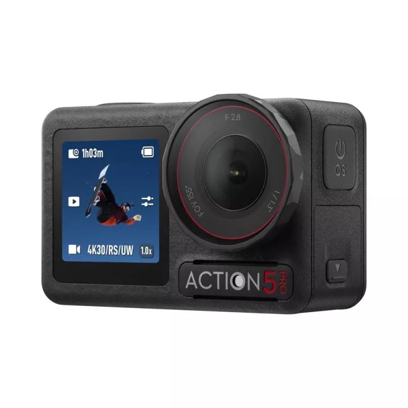 DJI Osmo Action 5 Pro darbības sporta kamera 40 MP 4K Ultra HD CMOS 25.4 / 1.3 mm (1 / 1.3) Wi-Fi 146 g