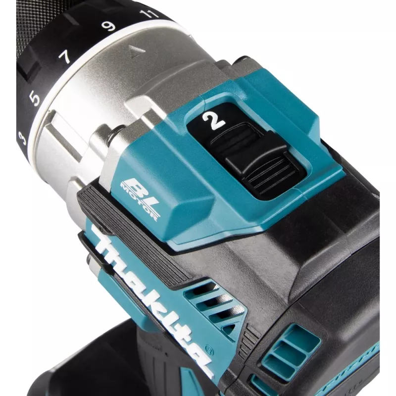 Makita DDF489RTJ akumulatora skrūvgriezis/triecienskrūvgriezis 1800 RPM Melns, Zils, Tērauds