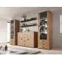 Cama living room sideboard UNI lefkas oak/Melns