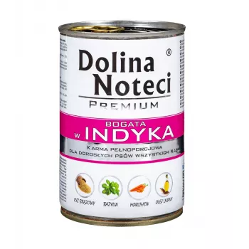 DOLINA NOTECI Premium ar tītaru - mitrā suņu barība - 400 g