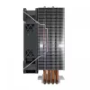 CPU dzesētājs SAVIO SAVGCOVORTEXX2ARGB ar 4 siltuma caurulēm, 120 mm ARGB ventilatoru, melns