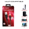 USB-C lādēšanas kabelis SUBSONIC SA5601 3 m – saderīgs ar PS5, Xbox, Nintendo Switch