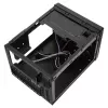 SilverStone SUGO 13 - Desktop - Mini-DTX - bez barošanas bloka (AT / PS/2) - Melns - USB/Audio (SST-SG13B-Q)