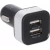 Automašīnas lādētājs TECHNISAT CARCHARGER DUAL USB CE — divi USB porti transportlīdzekļa barošanai