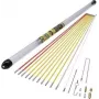 Kabeļu ievilkšanas stieņu komplekts c.k tools MightyRod PRO T5422 12 m — stiklašķiedras stieņu komplekts kabeļu ievadīšanai kanālos un cauruļvados