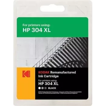 Tintes kasetne Kodak 185H030430 (HP304XL / N9K08AE) melna 15 ml, apm. 300 lappuses