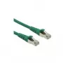 ROLINE - Patch-kabelis - RJ-45 (M) to RJ-45 (M) - 1 m - SFTP, PiMF - CAT 6a - Green (21.15.2831)