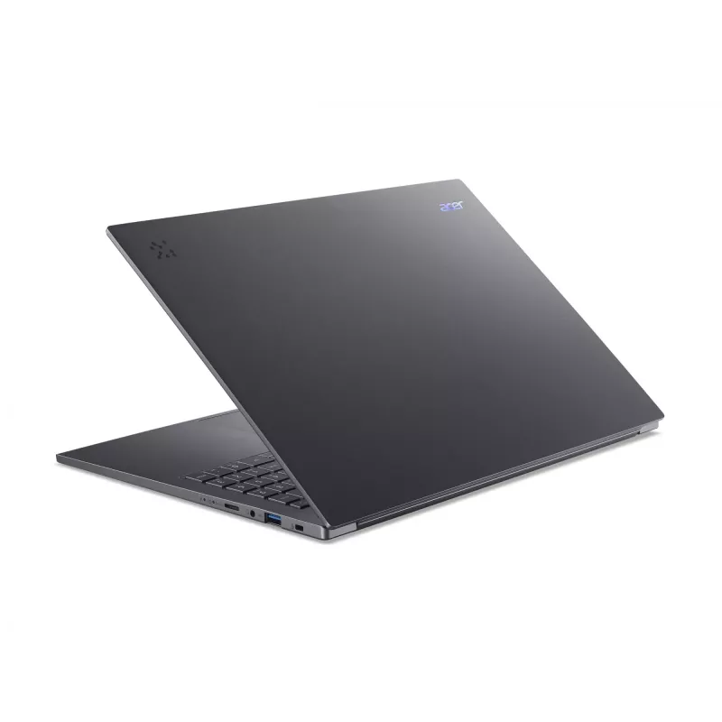 Portatīvais dators Acer Aspire 16 AI A16-52M-75LW — Intel Core Ultra 7 258V, 16 collu WUXGA+ 2048×1280, 32 GB LPDDR5x, 1 TB SSD, Intel Arc 140V, Windows 11 Home, pelēks