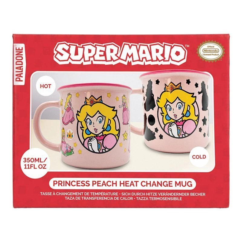 Keramiskā termokrūze Paladone Super Mario Princese Peach — 300 ml