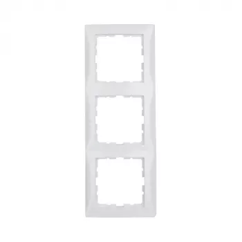 Sienas plāksne / slēdžu pārsegs berker 10138989, balts, duroplasts, bezskrūvju, 10 gab. iepakojumā