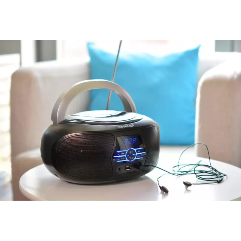 Portatīvais Bluetooth skaļrunis PRIME3 ABB11BT ar iebūvētu mikrofonu, bezvadu audio atskaņošana