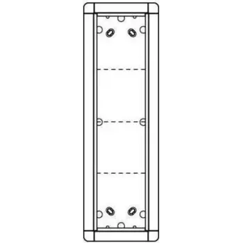 Durvju rāmis Schneider Electric AP-Rahmen 4-vietīgs 133×423 mm slēdžiem/modulārajām ierīcēm