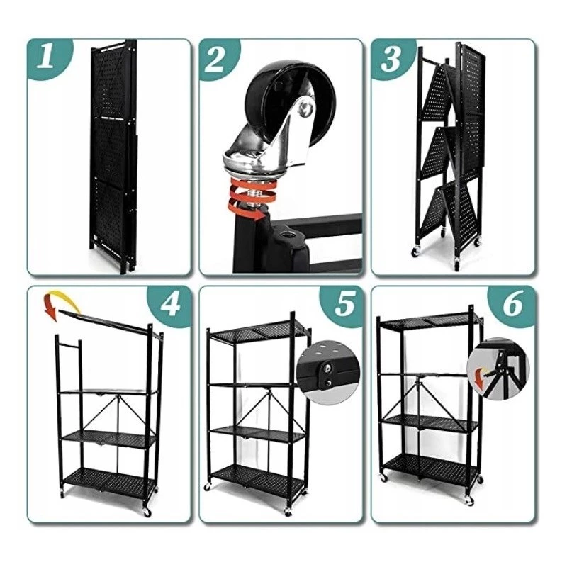 Dārza instrumentu uzglabāšanas plaukts Top e shop Rack FS004 — brīvi stāvošs, cinkots tērauds, 720×340×1270 mm, 50 kg ietilpība