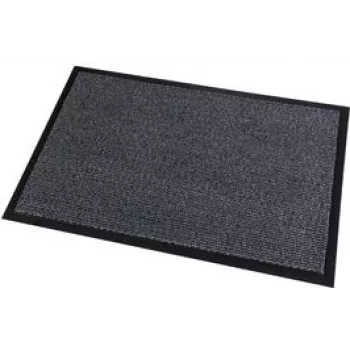 Durvju paklājiņš PaperFlow K480024 melns brūns
