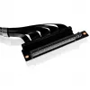 Thermaltake PCI-E 4.0 dubultais 90 grādu riser kabelis, 40 cm, melns