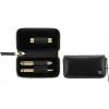ZWILLING Twinox Gold Edition 97746-004-0 manikīra komplekts, melna ādas futrālis, 3 gab.