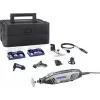 Rotējošais daudzfunkciju instruments Dremel 4250-6/128 Platinum+ ar 175 W motoru un 128 piederumiem pārnēsāšanas somiņā