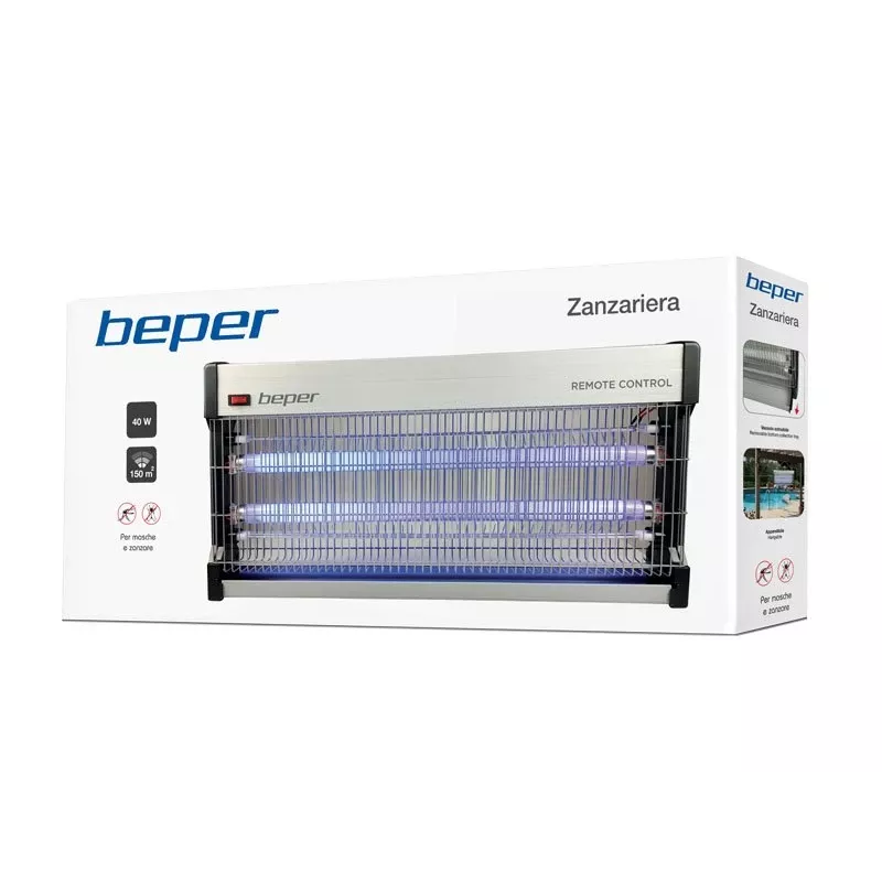 Elektriskā tējkanna Beper VE.702 1.7 L 2200 W, nerūsējošā tērauda sildelements, bezvada krūze