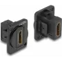 DeLOCK D-Type Module HDMI female to female 87810 Melns