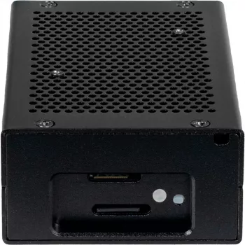 Joy-IT RB-AlucaseP5-01B SBC-Enclosure Raspberry Pi Aluminium Melns (RB-AlucaseP5-01B)