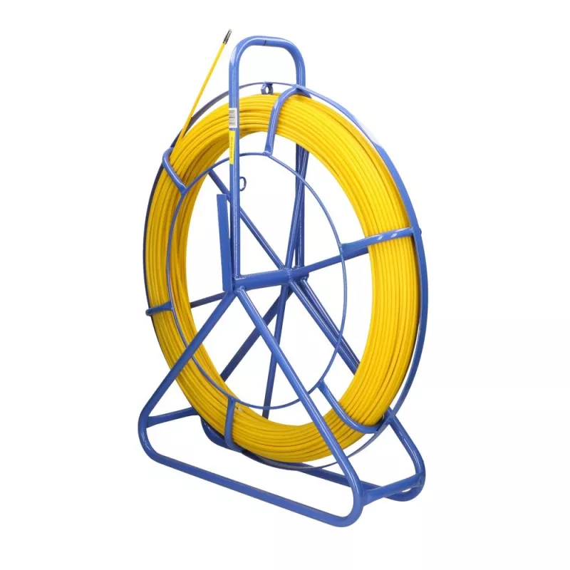 Extralink kabelis pulling rod Pilot 3.8mm 15m glass fibre FRP, d. 3.8mm, l. 15m, dzeltena