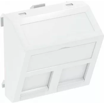 OBO Bettermann datu tehnoloģiju nesējs DTS-2RM RW1 2 moduļiem, tips RM, tīri balts (6119298)