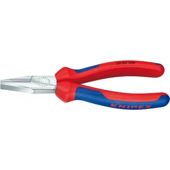 Knipex plakandeguna knaibles DIN ISO 5745, kopējais garums 160 mm, hromētas, daudzkomponentu rokturis