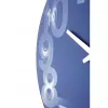 NeXtime pulkstenis 3077bl 3D, Ø39,5 cm, sienas, zils/balts