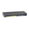 NETGEAR GS108PP Nepārvaldāms Gigabitu Ethernet (10/100/1000) Power over Ethernet (PoE) Melns
