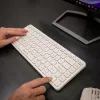 Bezvadu tastatūra Tellur TLL491241 Mini Balta — kompakts izkārtojums, bezvadu savienojums