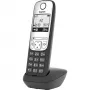 Gigaset A690HX Analog/DECT telefons ar zvanītāja ID, melns, sudrabs