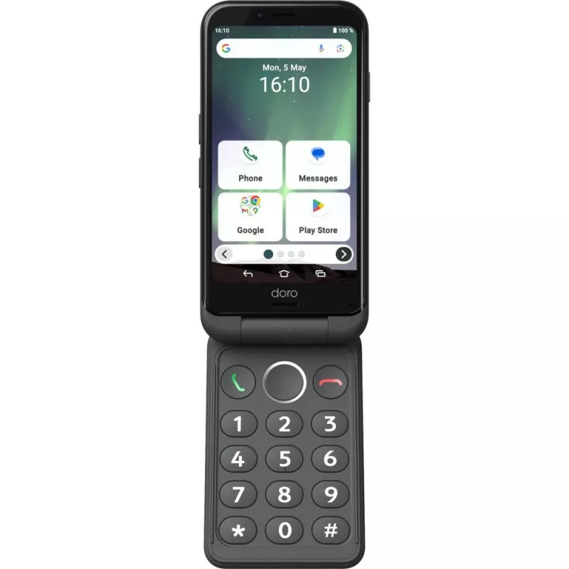 Viedtālrunis Doro Aurora A10 4.5 collu 4GB 64GB Melns