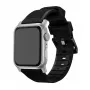 Pulksteņa siksniņa Nomad Rugged Strap Melns Connectoor Silver 42/44/45/49 mm