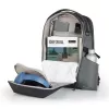 Mugursoma XDDESIGN Bizz pelēka P705.932 — ūdensizturīga, viegla pilsētas mugursoma