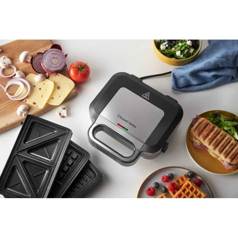 Russell Hobbs 26810-56 sviestmaižu cepeškrāsns 750 W Melna, nerūsējošais tērauds
